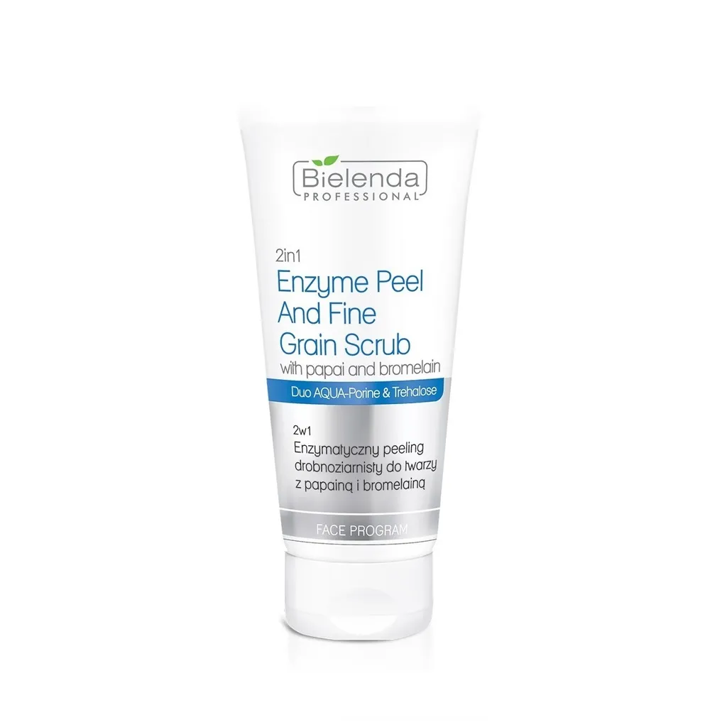 Gommage visage enzymatique Bielenda pour un grain de peau affine
