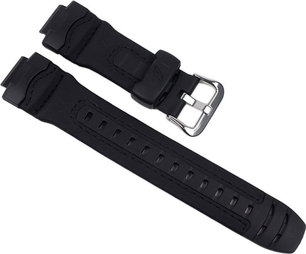 Casio Ersatzband Uhrenarmband Leder / Resin Band schwarz für G-314RL
