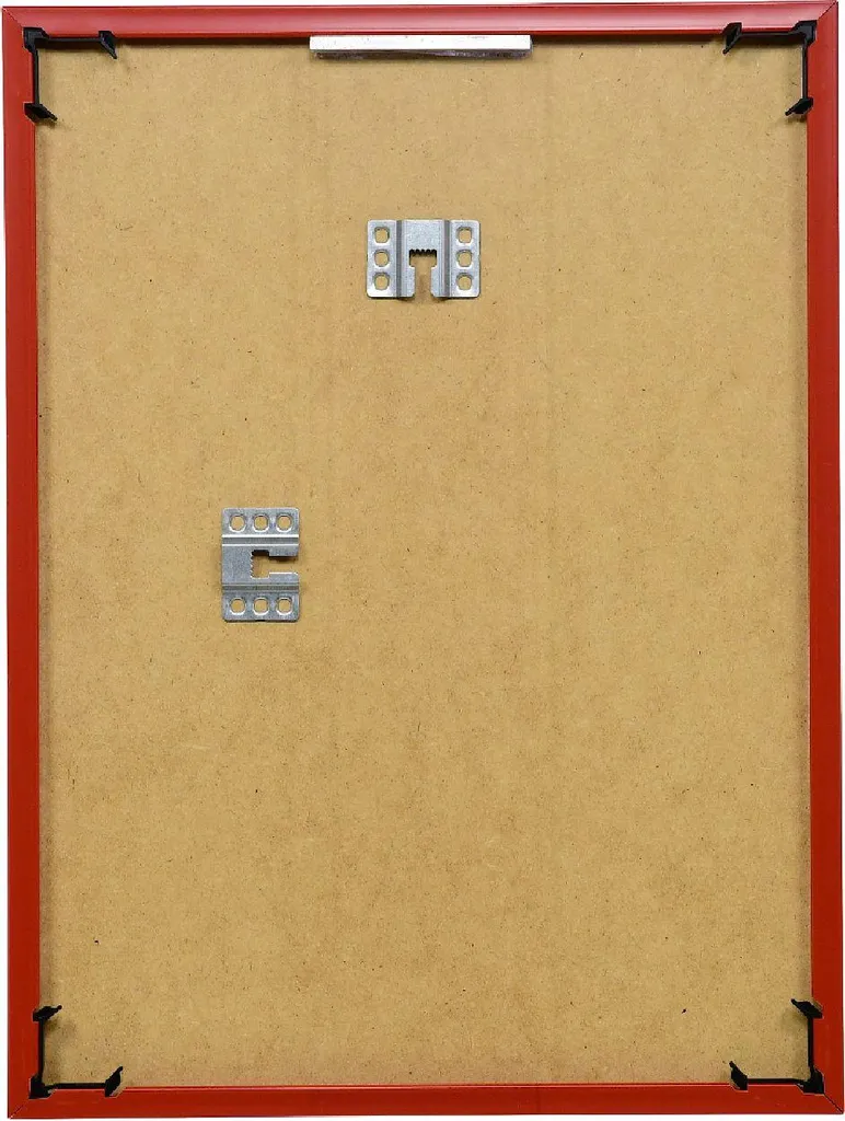 Cornice in plastica effetto Art red 40x50 cm vetro trasparente - 3