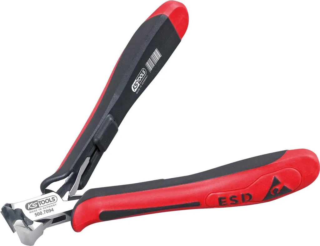 KS TOOLS 500.7094 ESD Mini Fresa Diagonale 120mm per Elettronica Professionale