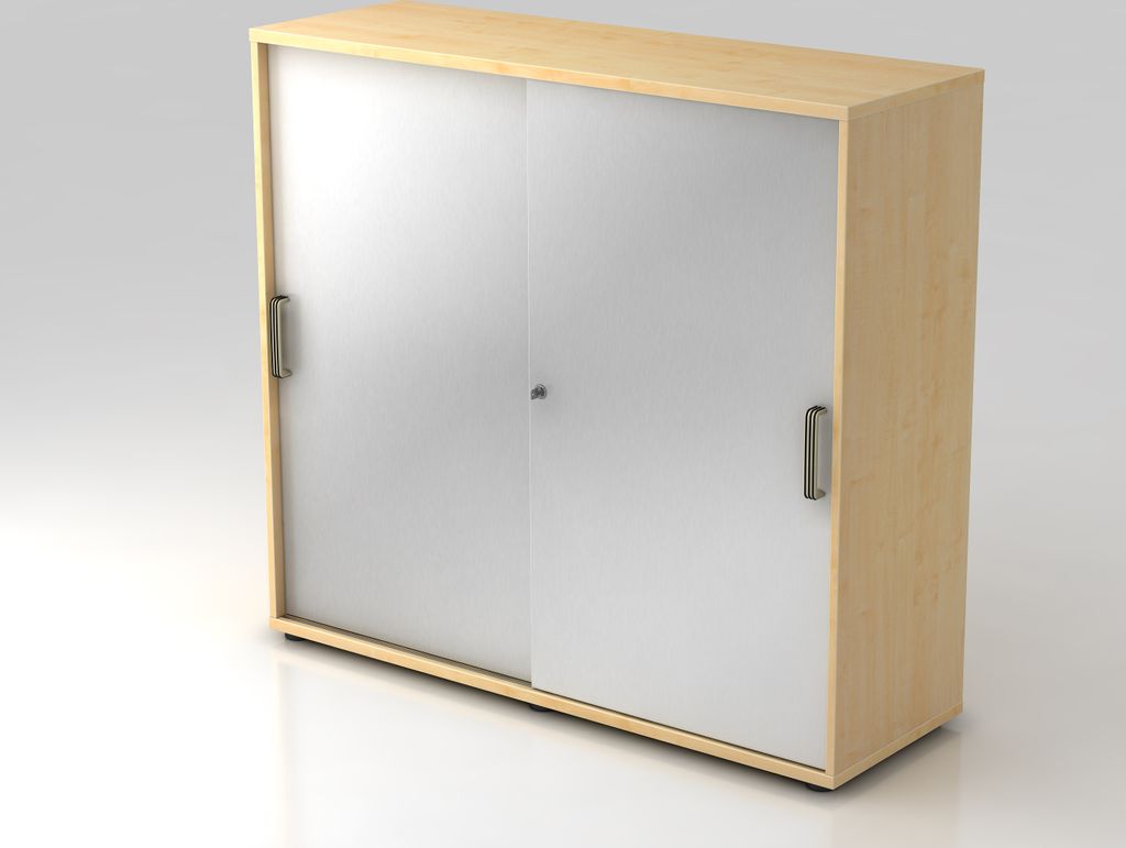 Schiebetürschrank 1753S RE, 3 OH 120 x 40 x 110 cm (BxTxH)