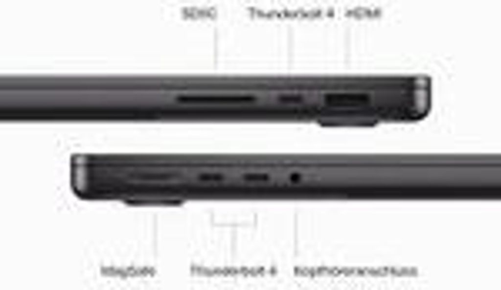 Apple MacBook Pro 14" M3 Pro 14C GPU 18GB 512GB Space Produktbild 14