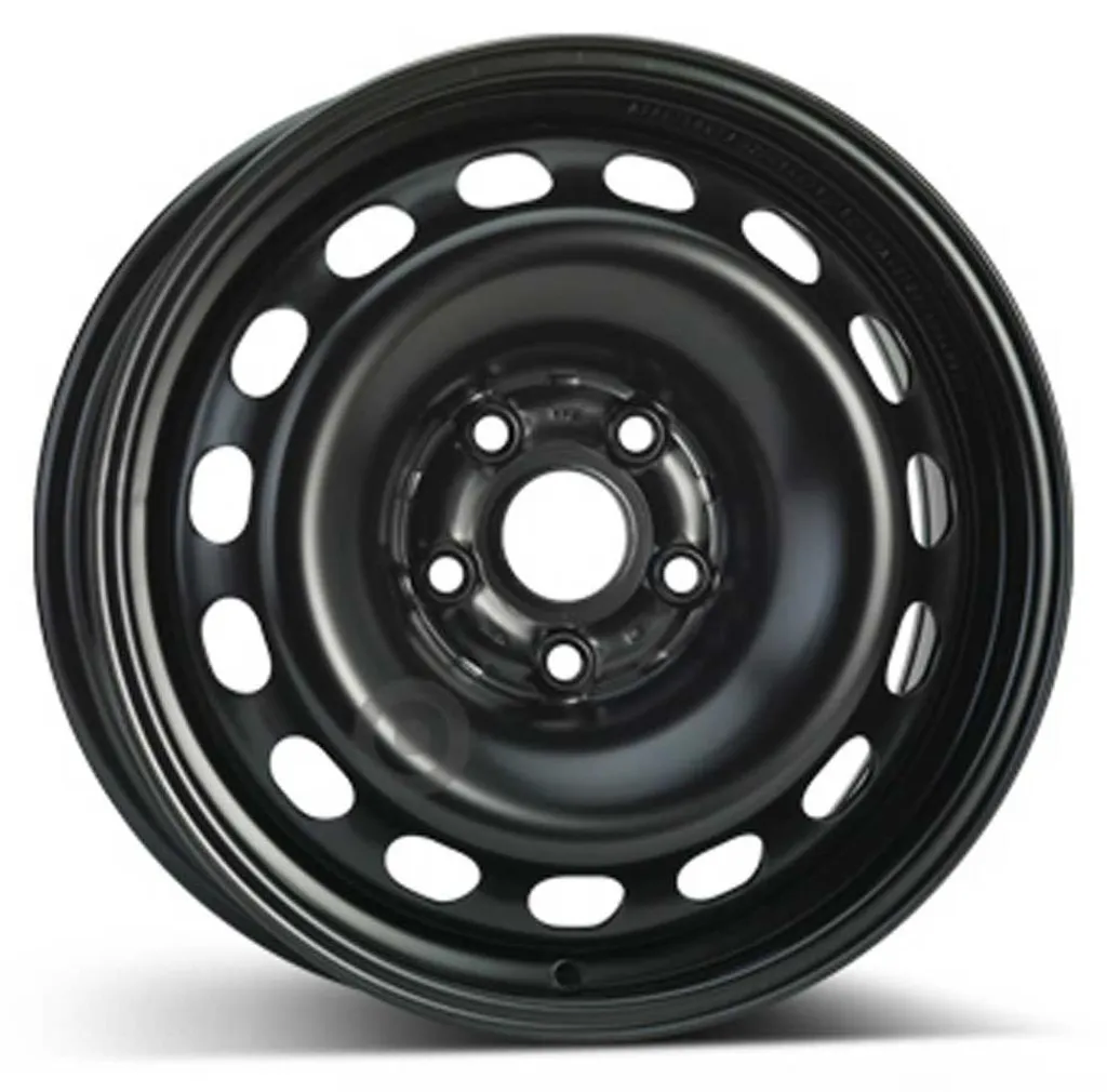 Jantes en fer ALCAR ACCIAIO 9885 7x16 5x112 ET 42 Noir pour Berline