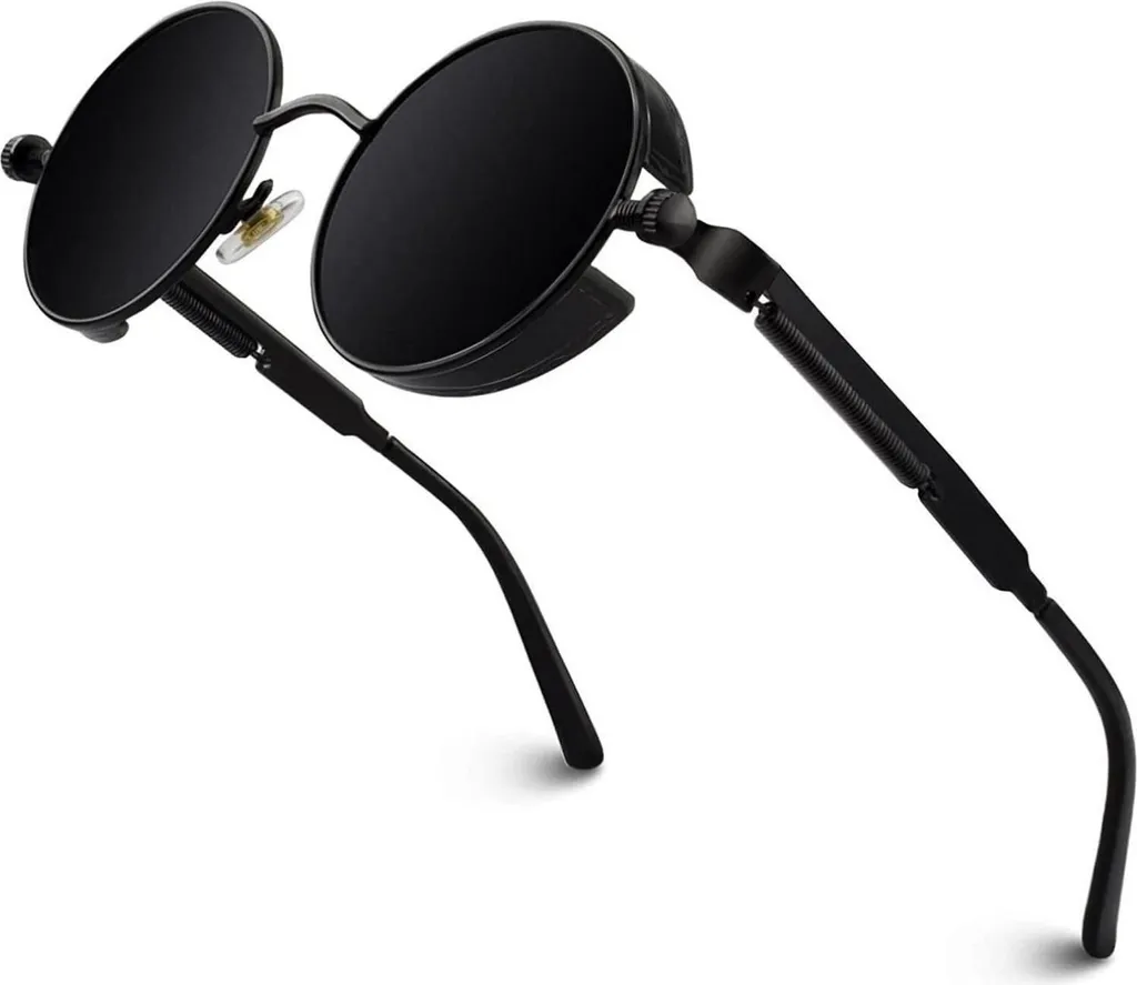 Lunettes de soleil pour conduite et festival style rétro steampunk