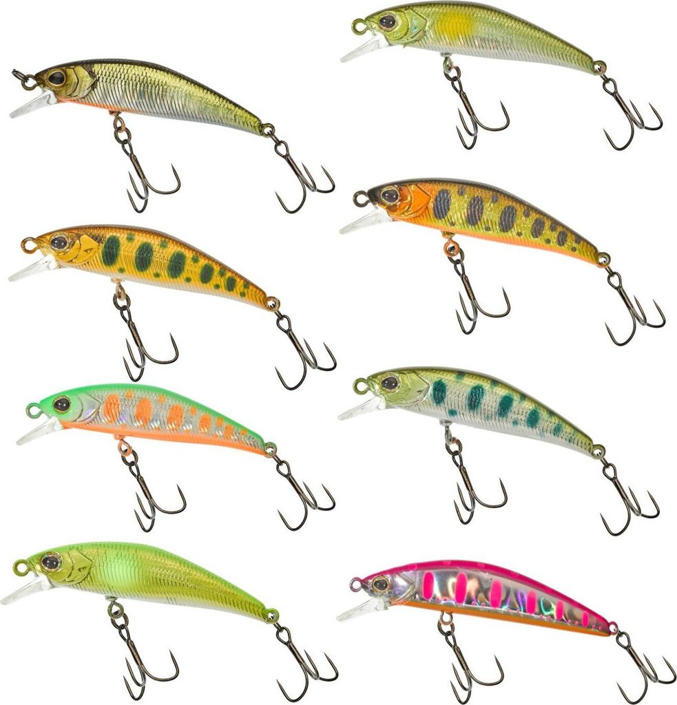 Illex Tricoroll 43 SHF 4,3cm 3g - Forellenwobbler, Illex Farben:Copper Yamame