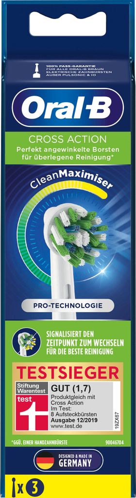 Aufsteckbürsten CrossAction CleanMaximizer, 3 Stück Produktbild 6