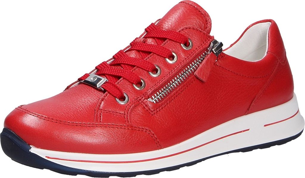 Ara Schnürhalbschuhe in rot, Gr. 4.5