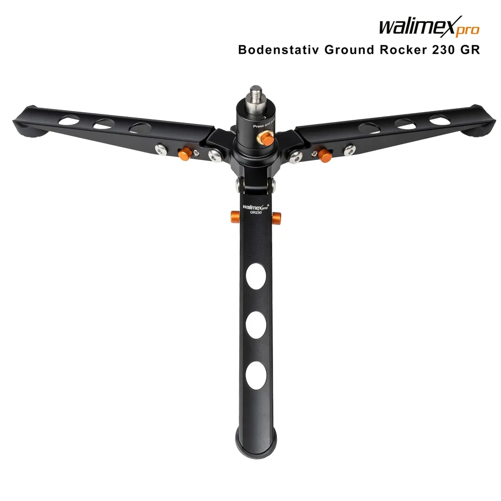 Walimex pro Ground Rocker GR230: Stativo e Supporto da Terra Professionale