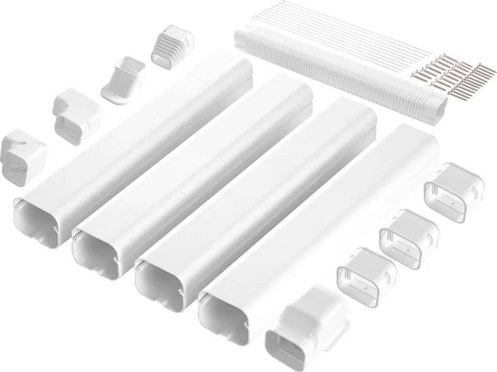 Kit Canalina Condizionatore SucceBuy 76,2mm x 5350mm - PVC Anti-UV - 1