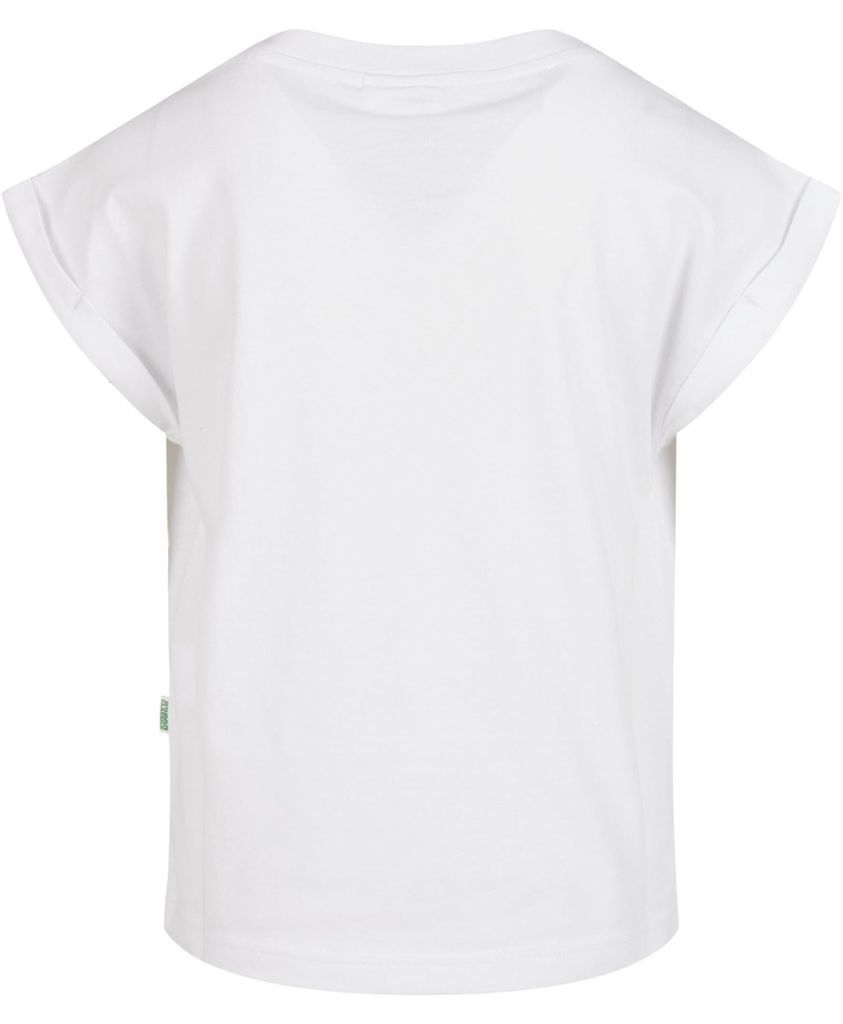Urban Classics Mädchen Organic Extended Shoulder Tee – Lockeres T-Shirt im Loose Fit aus Baumwolle, kurzärmelig, Basic Sommer Shirt für Freize...