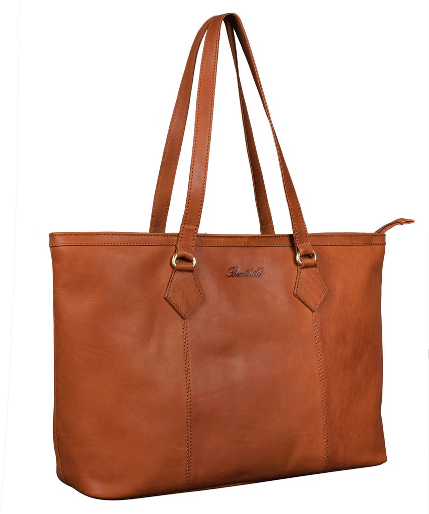 Benthill Handtasche Damen Echt Leder - Hochwertige Große Klassische Damentasche / Shopper - Elegante Umhängetasche - Schultertasche