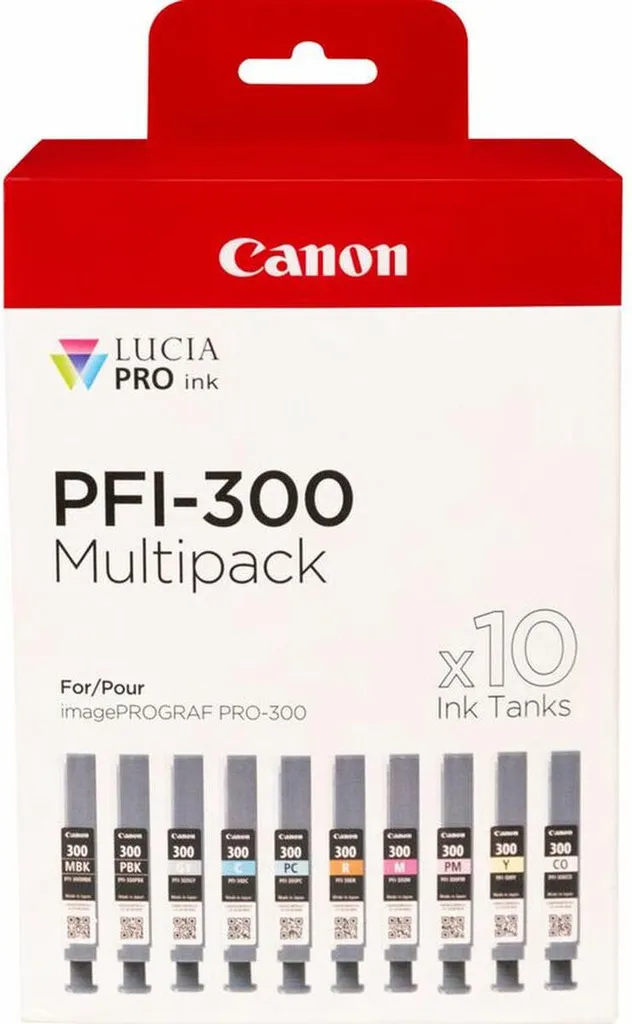 Consommable Canon PFI-300 Encre à Pigments pour imagePROGRAF 300