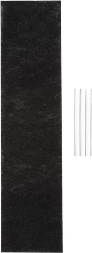 Klarstein Royal Flush 90 - Aktivkohlefilter, Aktivkohle-Filterfließ, Filtermatte, zur Umrüstung auf Umluftbetrieb, 67 x 16,7 cm (LxB), für Royal...