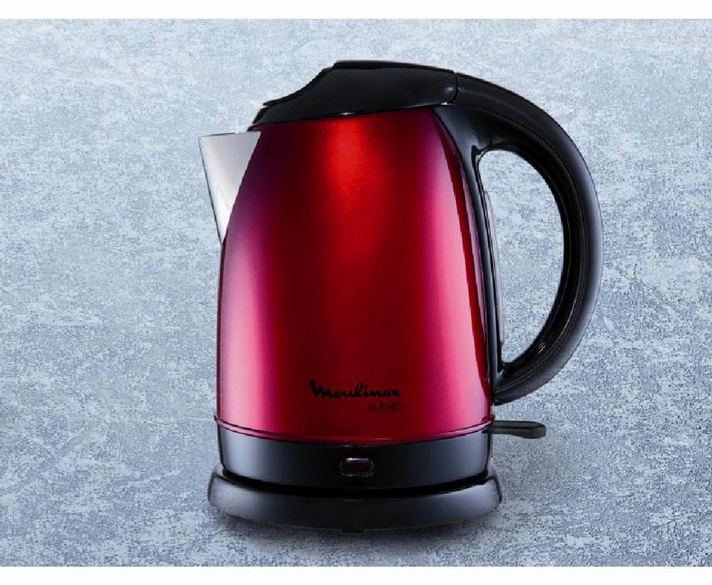 Moulinex Subito Red Kettle, 1,7 l, 2400 W, Rot, Nylon, Produktbild 