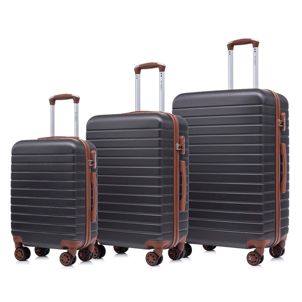 Suitcase Set, Rollkoffer Handgepäck, Kofferset, mit 4 Produktbild 