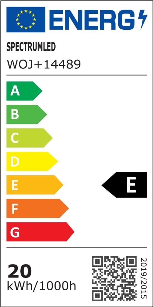 Spectrum LED Leuchtmittel Birnenform A60 20W E27 matt Produktbild 3