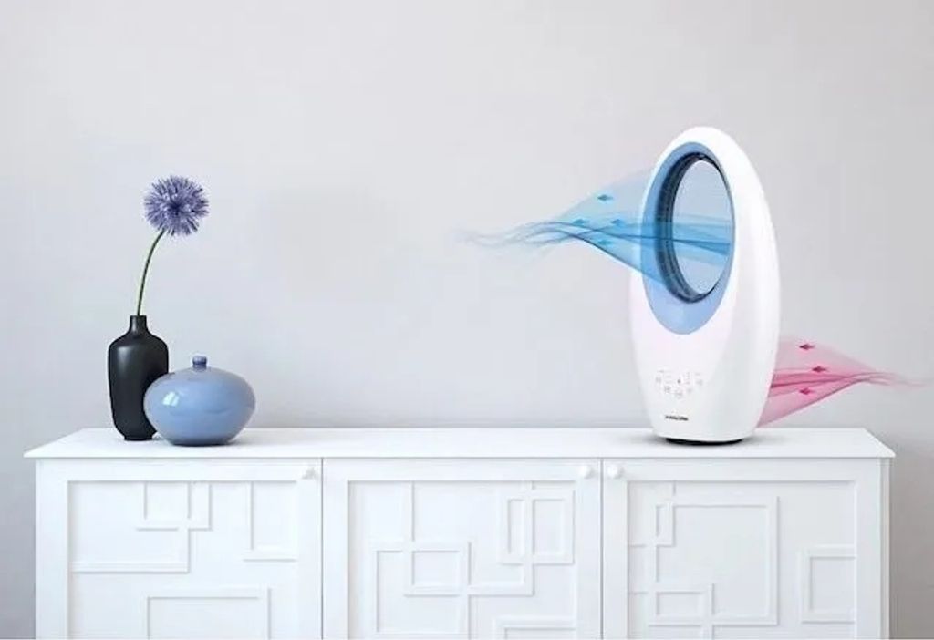Leiser Leistungsstarker Blattloser Ventilator Mit Produktbild 11