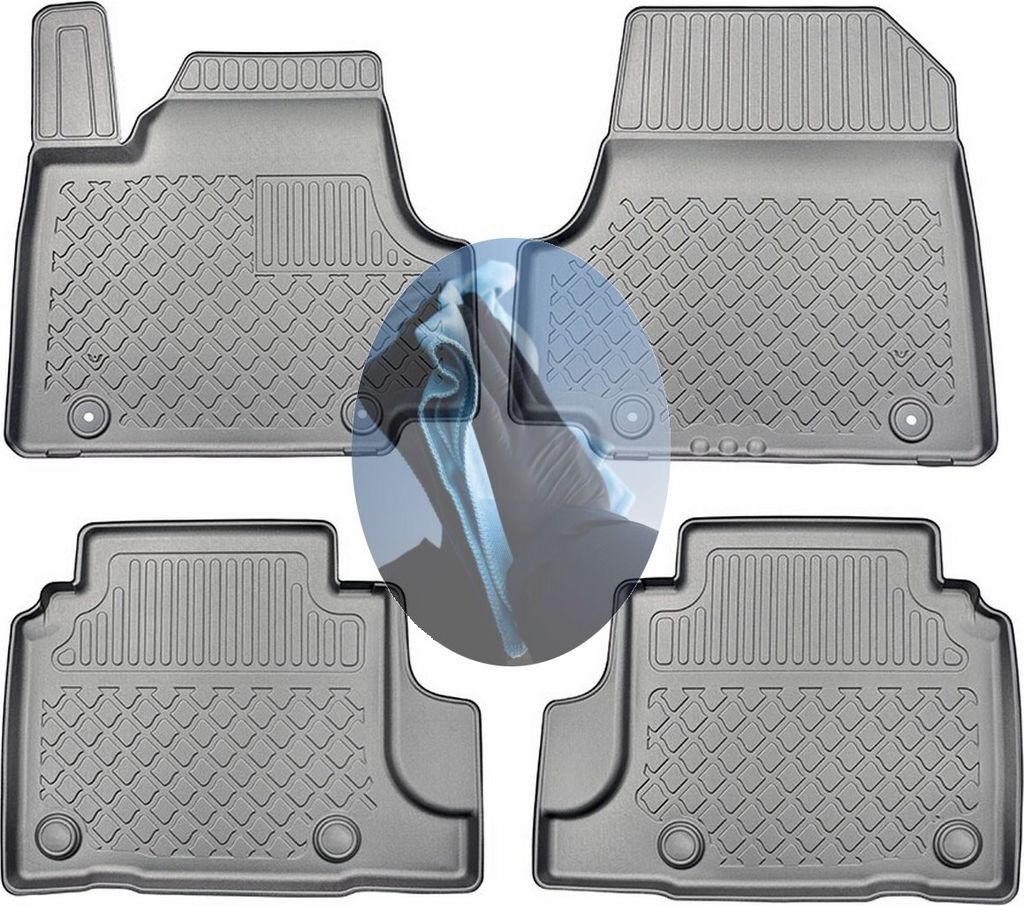Z522291 TPE-Gummifußmatten kompatibel mit  Hyundai Ioniq 5 Produktbild 