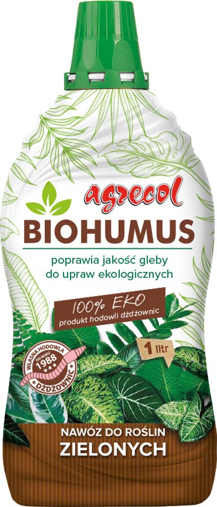 Biohumus Nawóz do roślin zielonych AGRECOL 1L Zdjęcie produktu 
