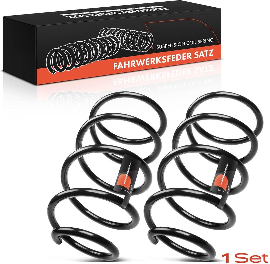 Frankberg 2x Fahrwerksfeder Vorderachse für BMW X1 E84 2.0L 2009-2015