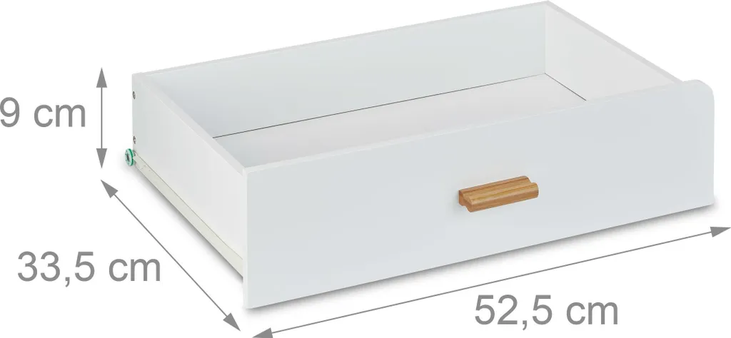 Buffet design aux angles courbes, meuble de rangement nordique épuré - 4