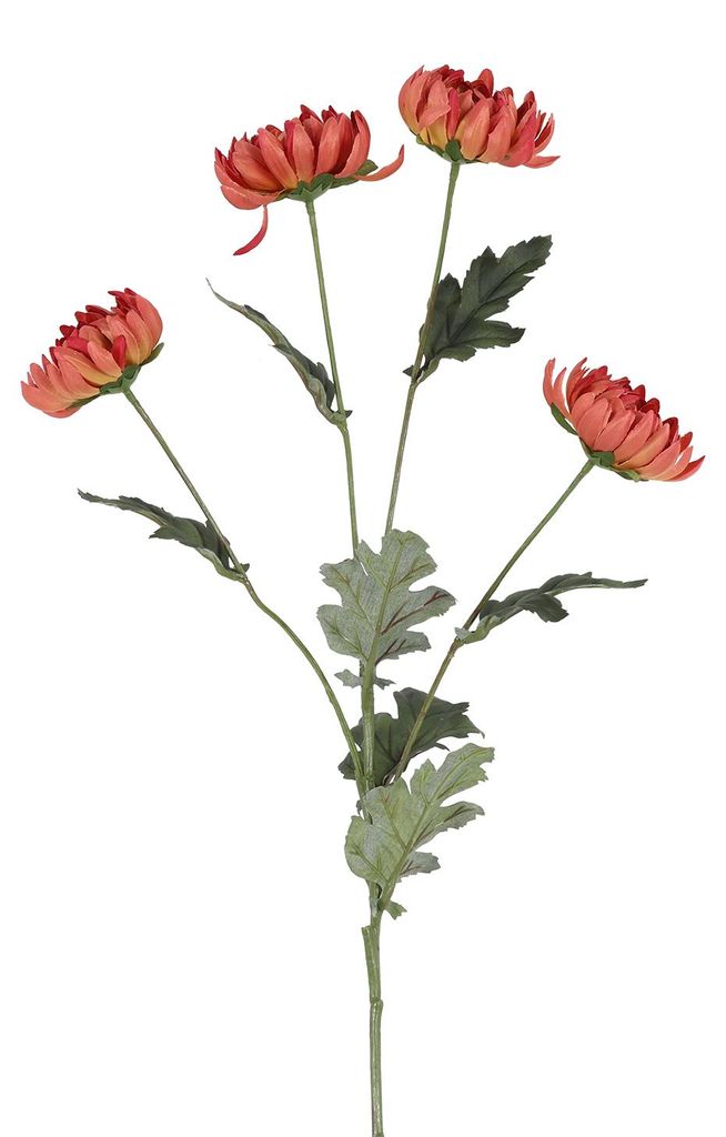 Countryfield künstliche Chrysantheme rosa Dekoblume 84cm