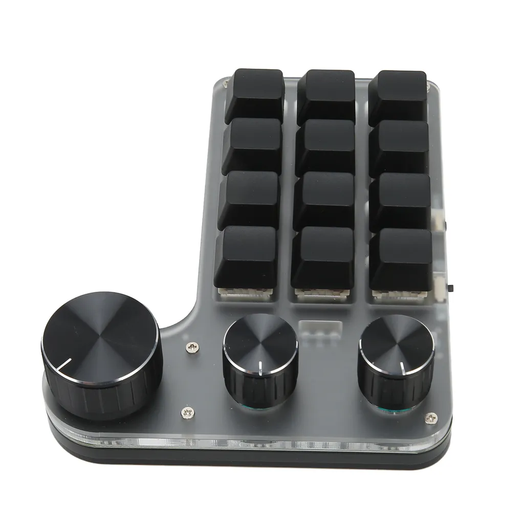 Clavier mécanique programmable à une main avec boutons macros de précision - 5