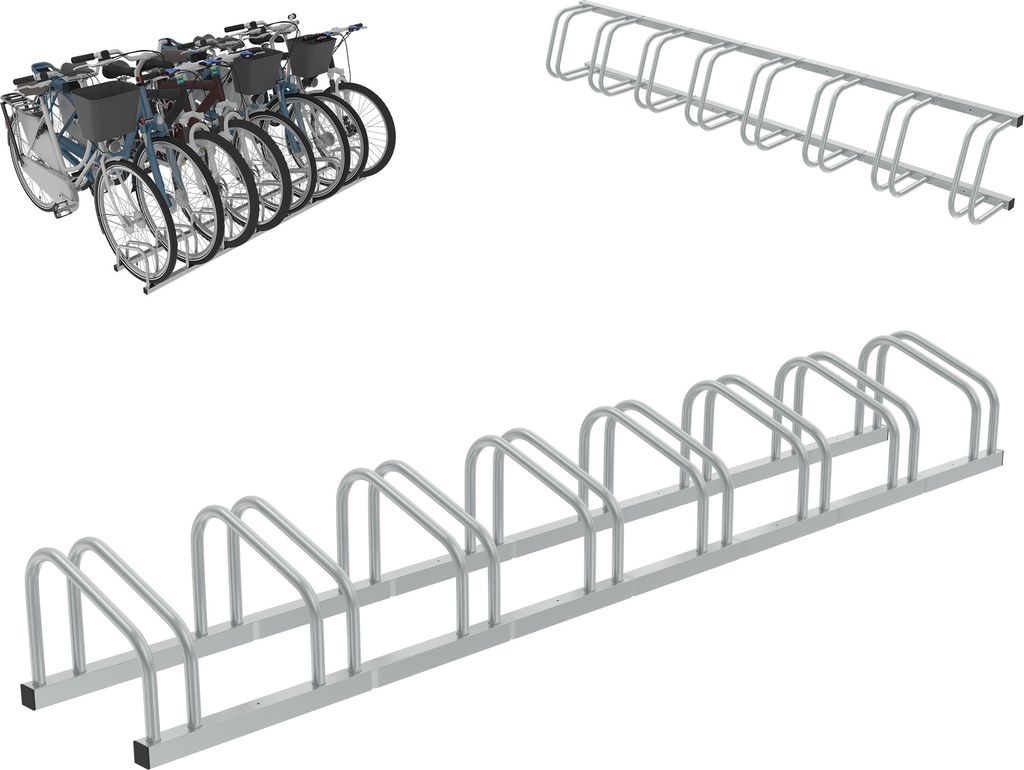 Nosič bicyklov XMTECH na 8 bicyklov, šírka pneumatík 30-65 Obrázok produktu 