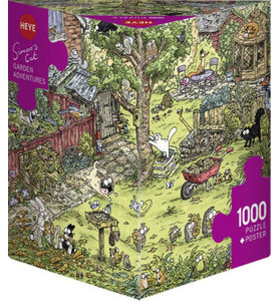 Garden Adventures Puzzle 1000 Teile Produktbild 