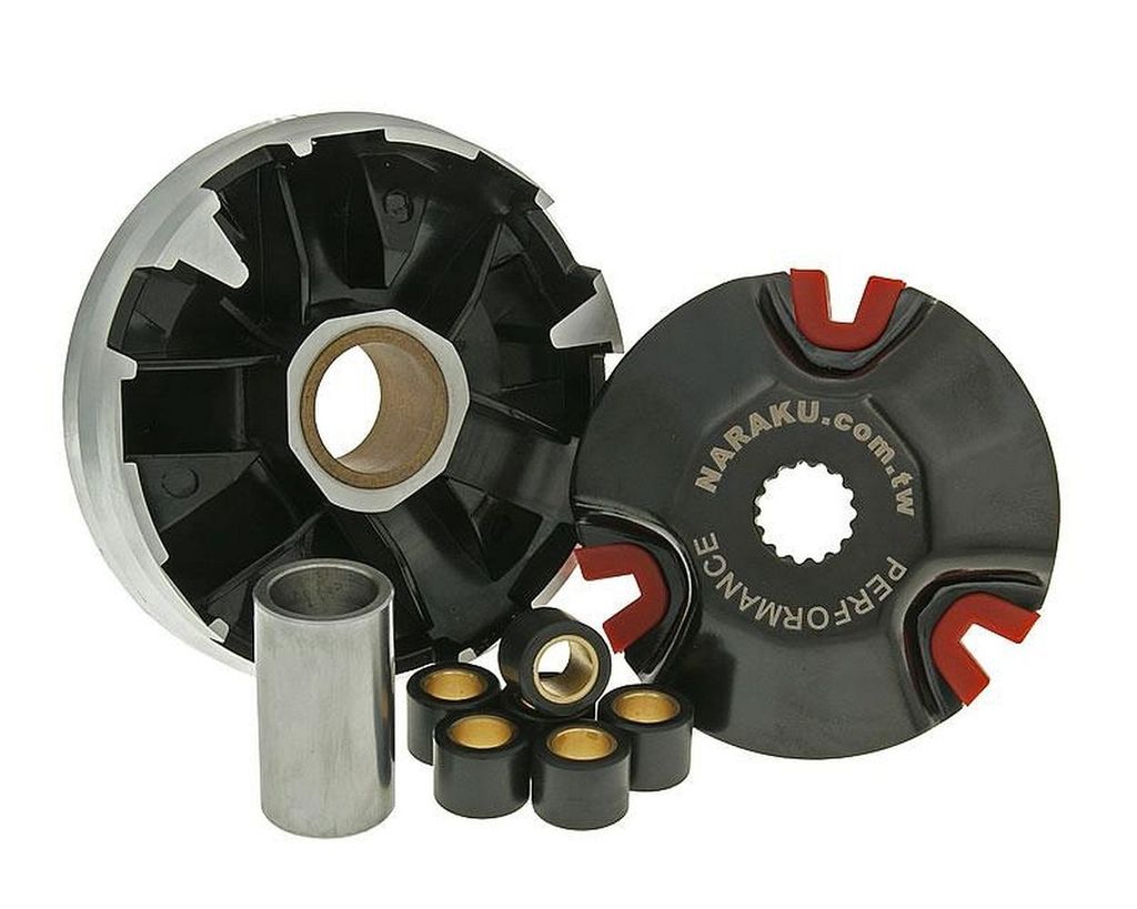Naraku Variomatik Sport inkl. Gewichte 15x12mm kompatibel mit CPI EURO II Motoren, 16mm Kurbelwellenstumpf