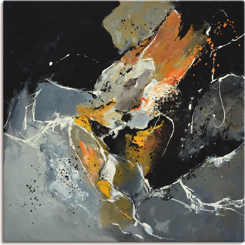 ARTland Leinwandbild Abstrakt XV Größe: 70x70 cm