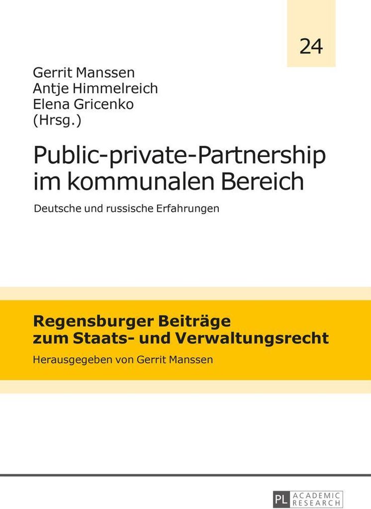 Public-private-Partnership im kommunalen Bereich