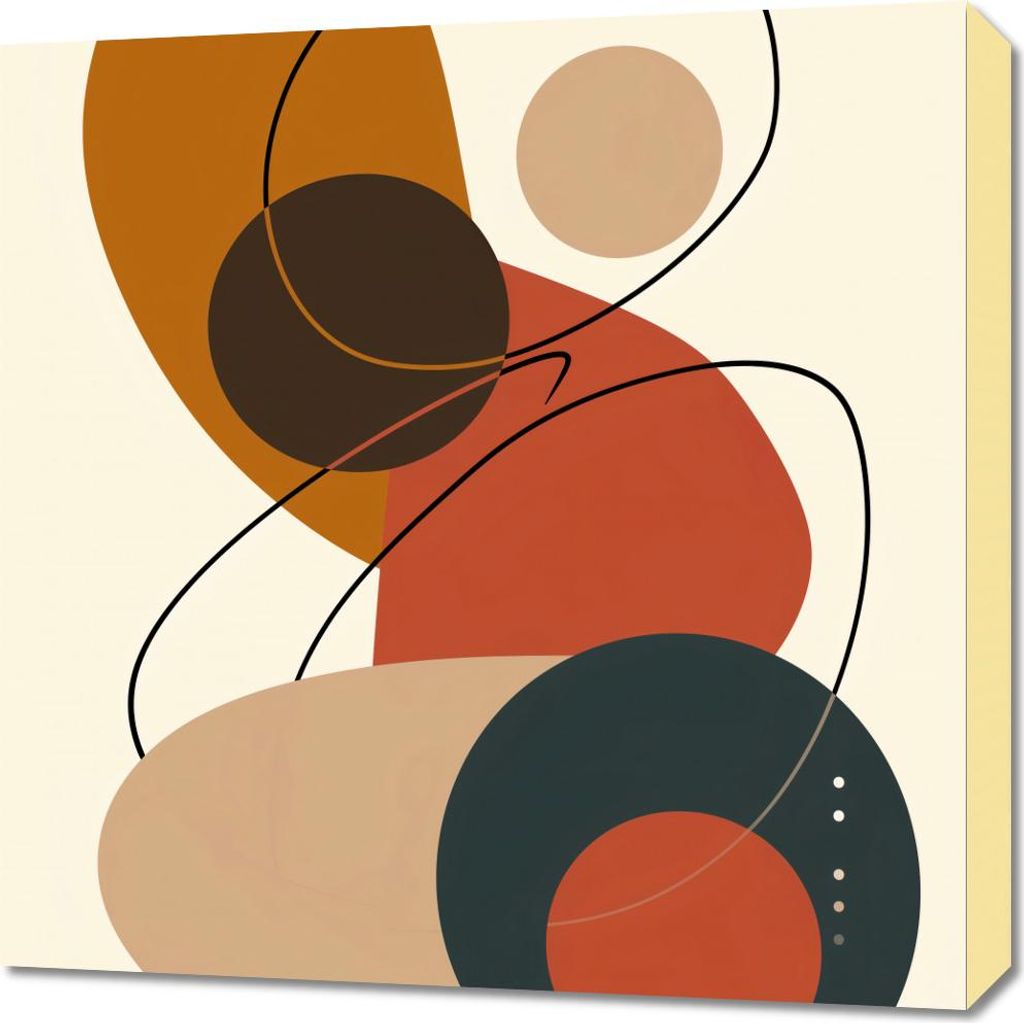 Bild 60x60cm Geometrie der Harmonie
