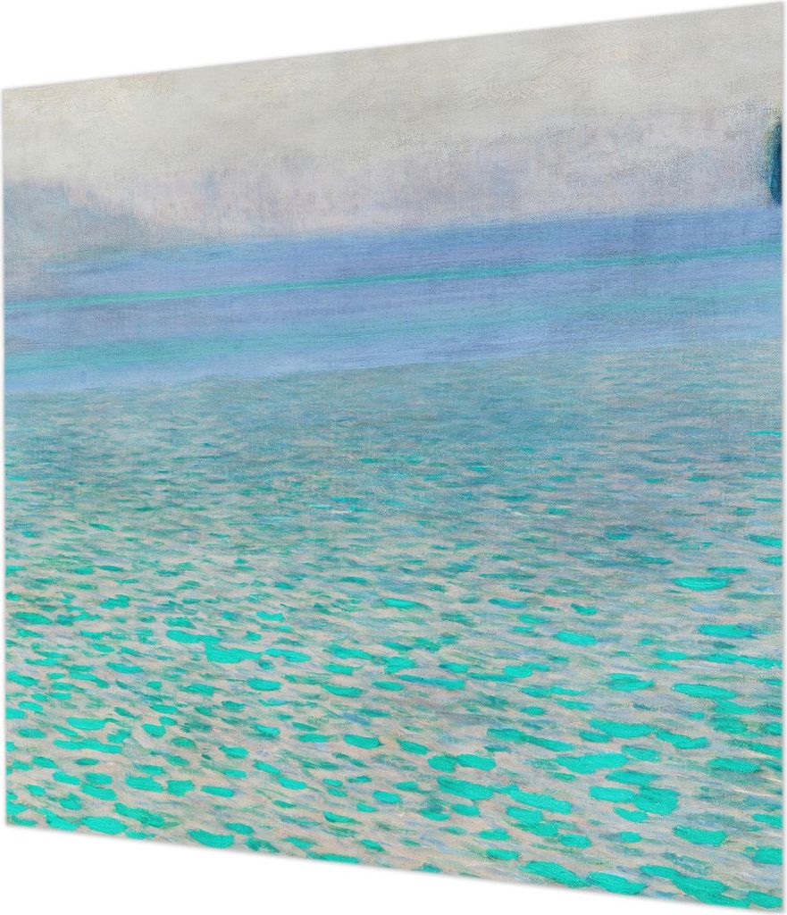 Wandtapete - Dekorative Tapete für Wohnzimmer - Tapetenfolie für Wanddekoration - 250x250 cm - Türkisfarbenes Wasser