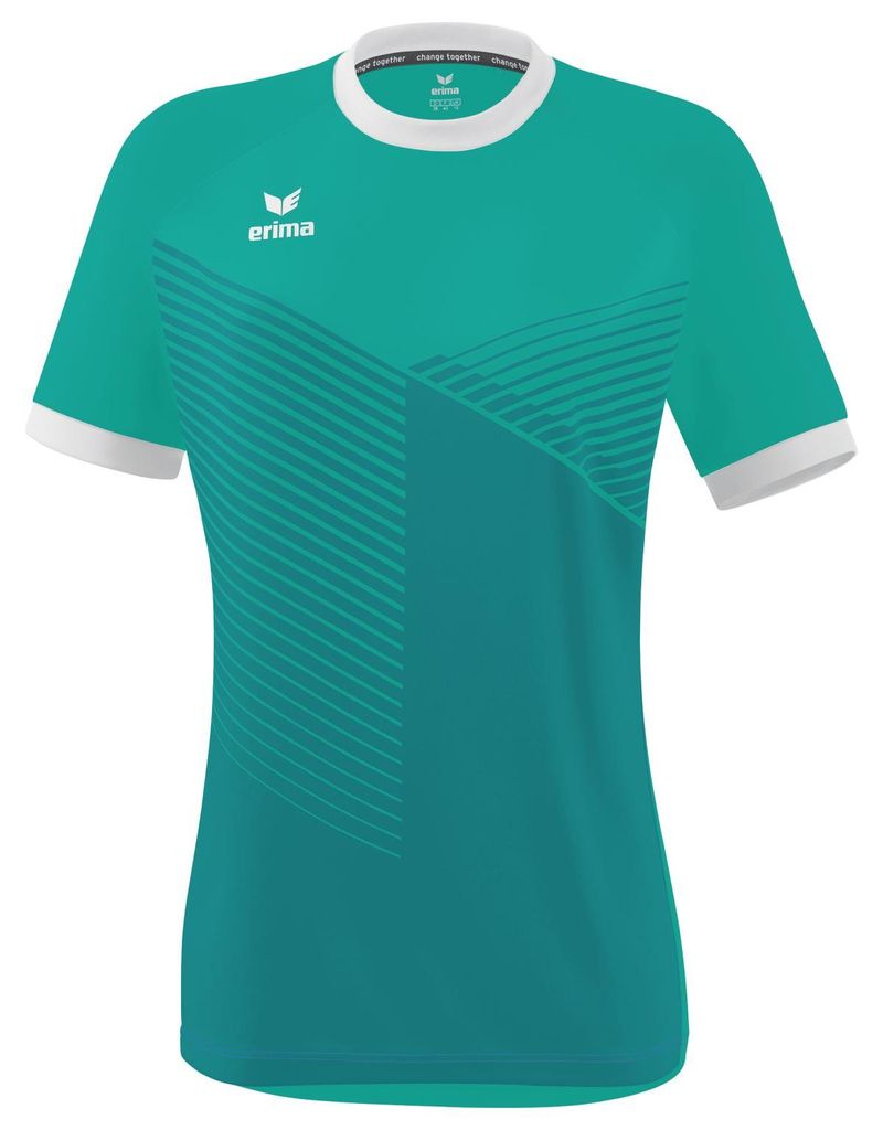 Erima Mantua Trikot Kurzarm Damen - Columbia / Weiß