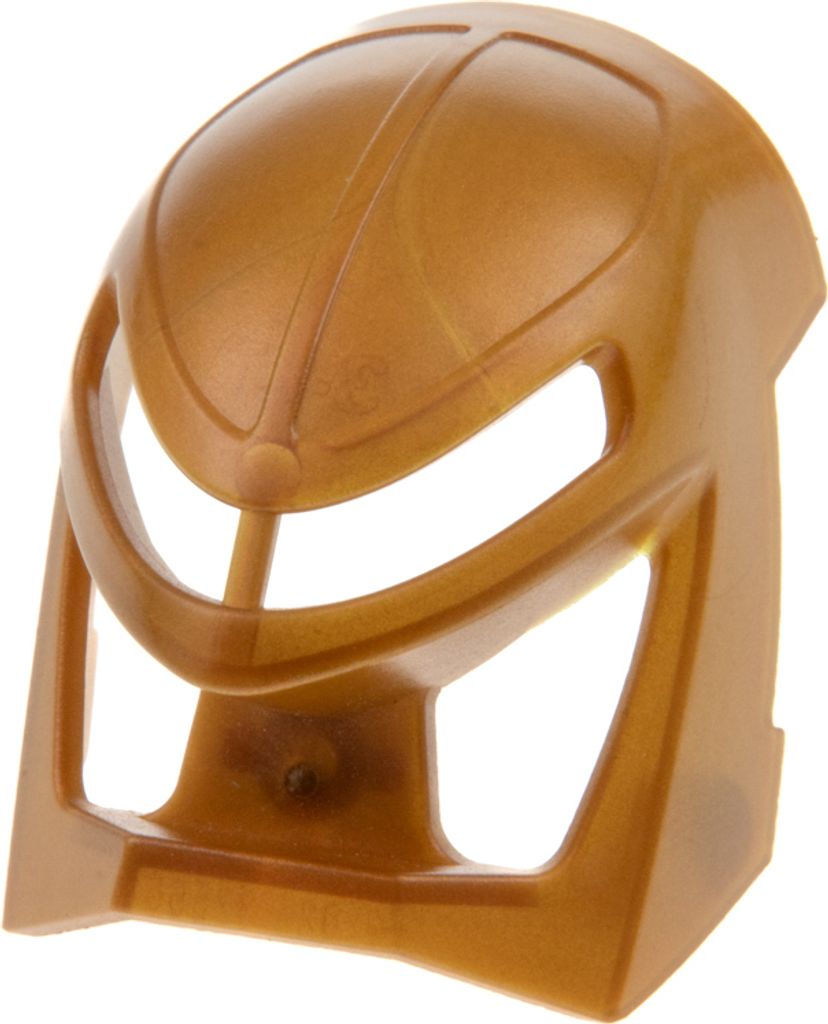 1x Lego Bionicle Figur Maske Miru Bionicle gold Kanohi Mask Produktbild 