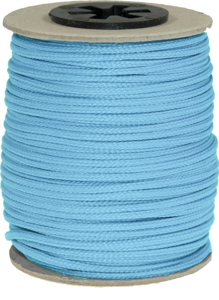 50 Meter Polyesterschnur Flechtschnur 2mm, 8-fach geflochten, Kumihimo Flechten