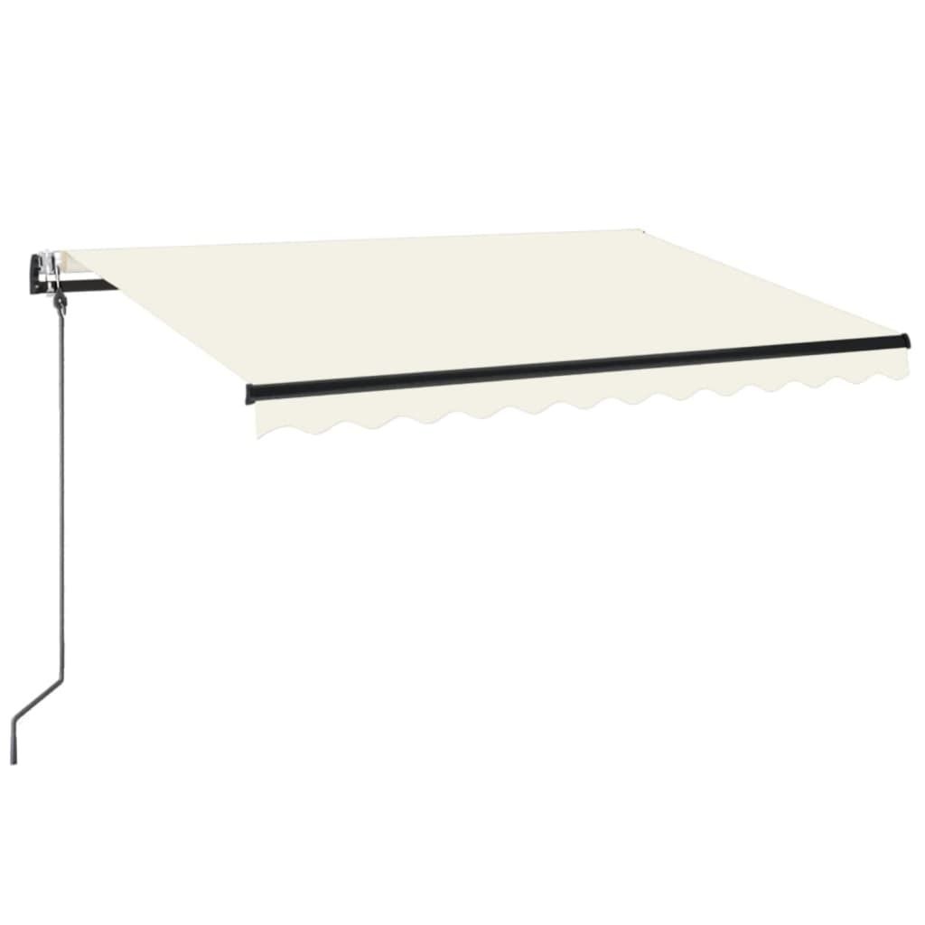 Automatische Markise mit LED & Windsensor 350x250 cm Creme
