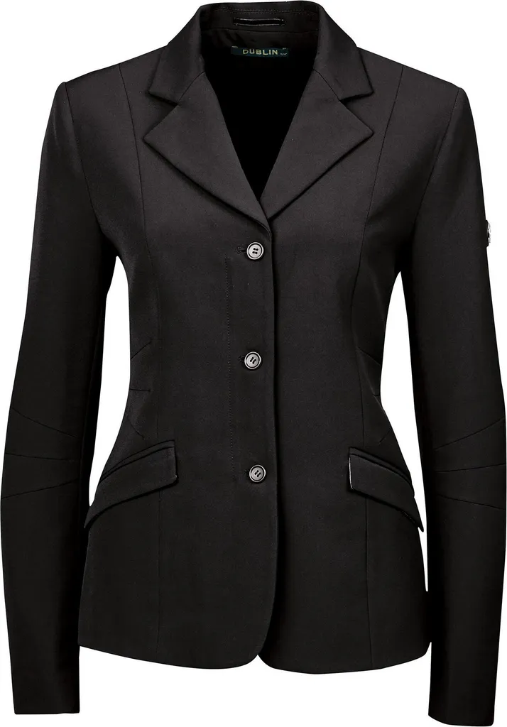 Veste de compétition Dublin Casey WB1434 équitation femme noir 38