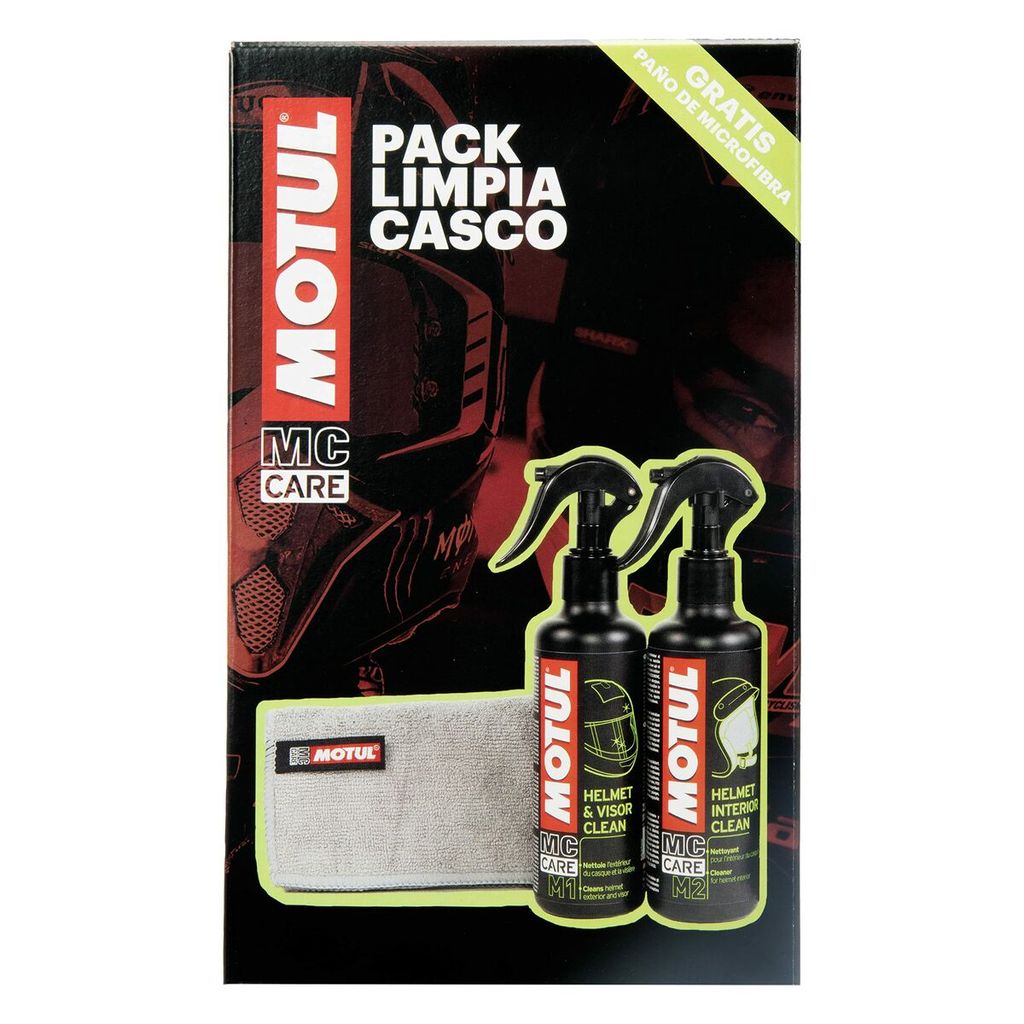 Motul 500ml Kit per la pulizia del casco Trasparente Immagine del prodotto 