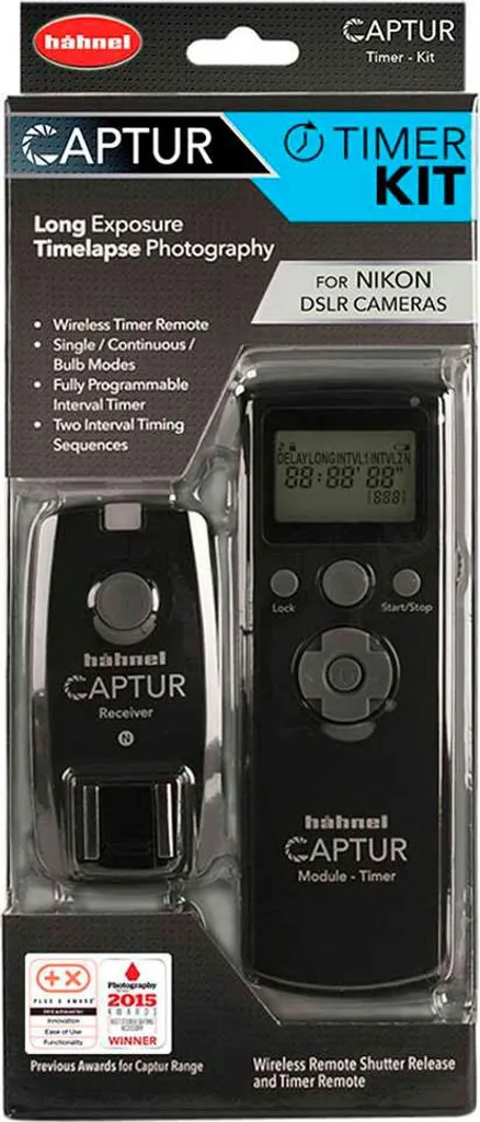 Télécommande Intervallomètre sans Fil Captur Timer Kit Nikon par Hahnel - 3