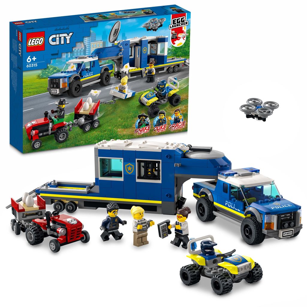 LEGO® City 60315 Centre d'intervention mobile de la police Image du produit 
