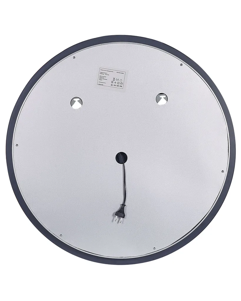 Miroir maquillage LED rond 79 cm suspendu pour éclairage optimal - 7