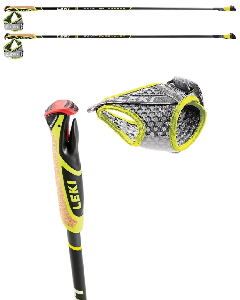 LEKI Smart Pacemaker Lite multicolore 105 cm bâtons marche nordique