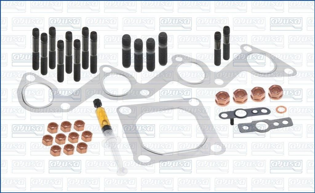 AJUSA JTC11023 Montagesatz Turbolader für FORD MONDEO III Kombi (BWY) FOCUS (DAW, DBW) FOCUS Kombi (DNW) MONDEO III (B5Y) Fiesta Mk4 Schrägheck