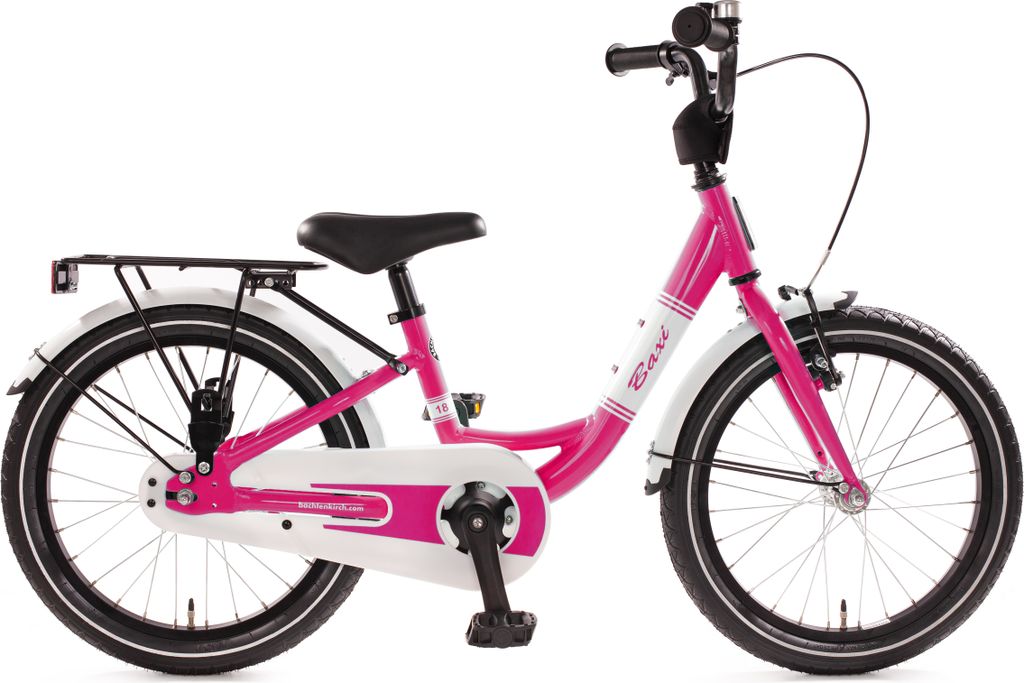 18" Kinderfahrrad "Baxi" pink, Alu, Vollausstattung, Produktbild 