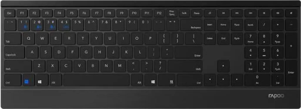 Rapoo E9500M: La Tastiera Wireless Elegante per il Tuo Smart Working