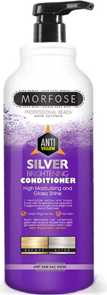 Morfose Silver Conditioner Conditioner für die Neutralisierung der gelben Töne 1000 ml