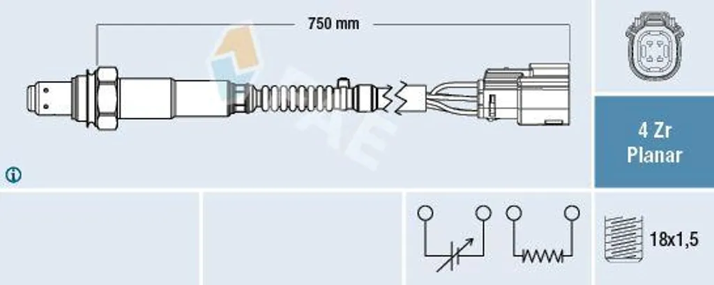 Supprimez le Voyant Moteur avec la Sonde Lambda FAE pour Ford Fiesta