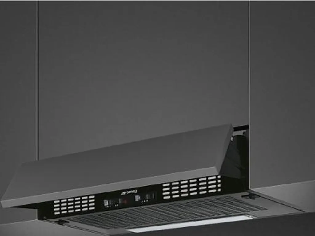 Smeg KSEIR62NE2 Hotte Aspirante Semi-intégrée 60 cm Noir 225 m³/h